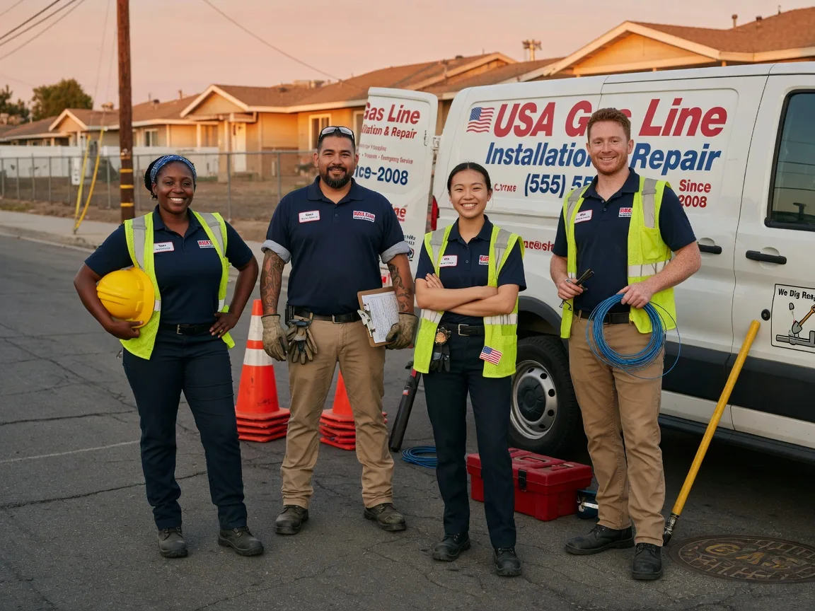 Gas Line Installation company in Trade, TN
